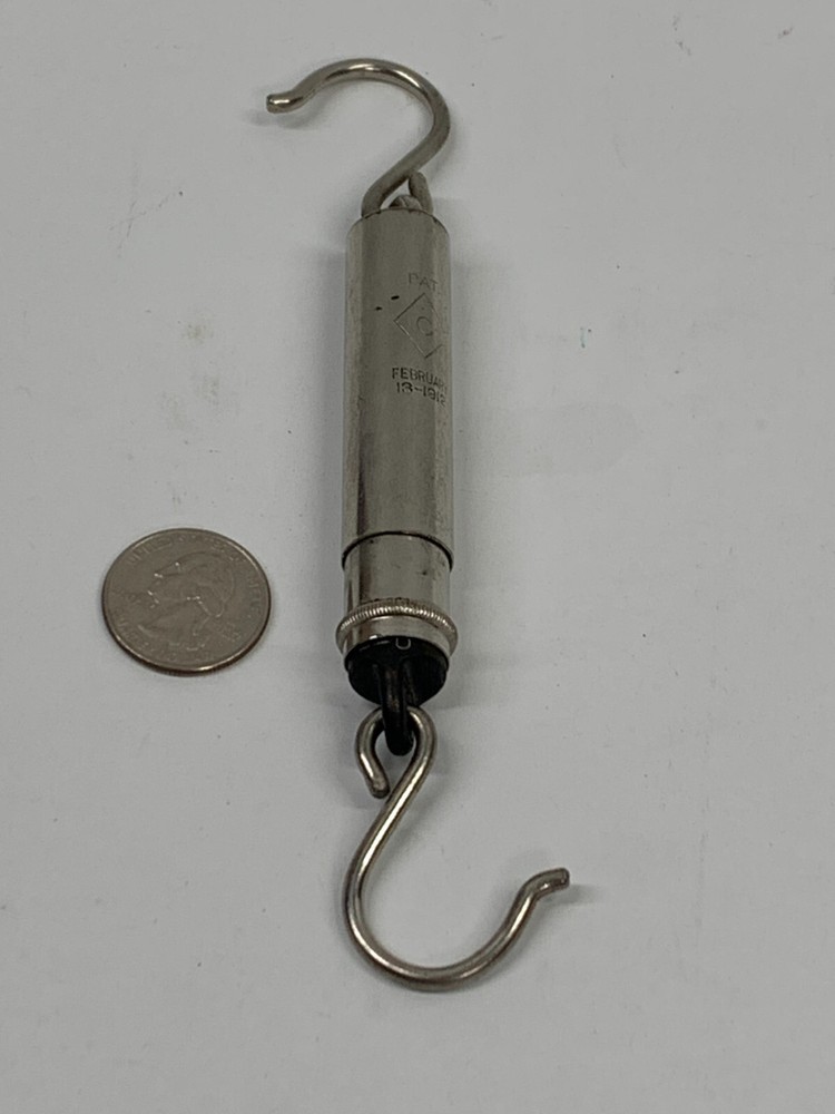 Vintage Chatillon NY 10 lb Hanging Spring Scale