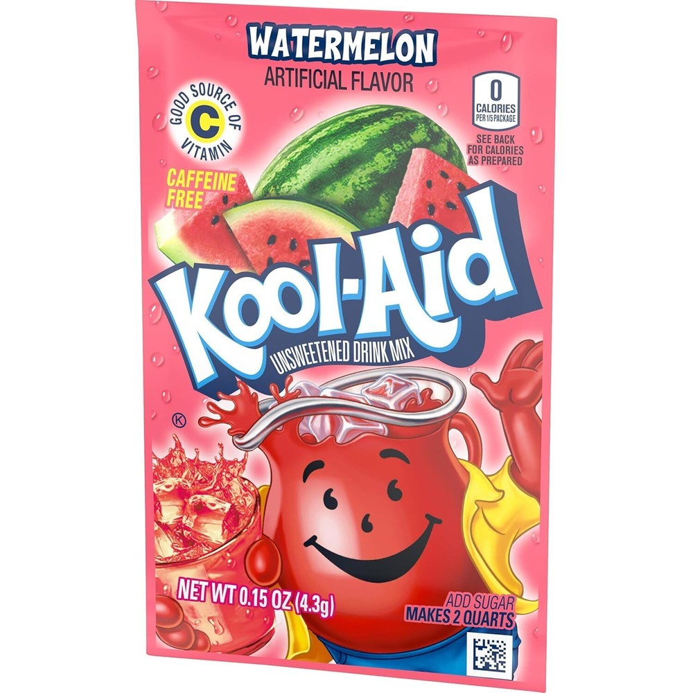 Kool-aid Watermelon Unsweetened (pack of 96)