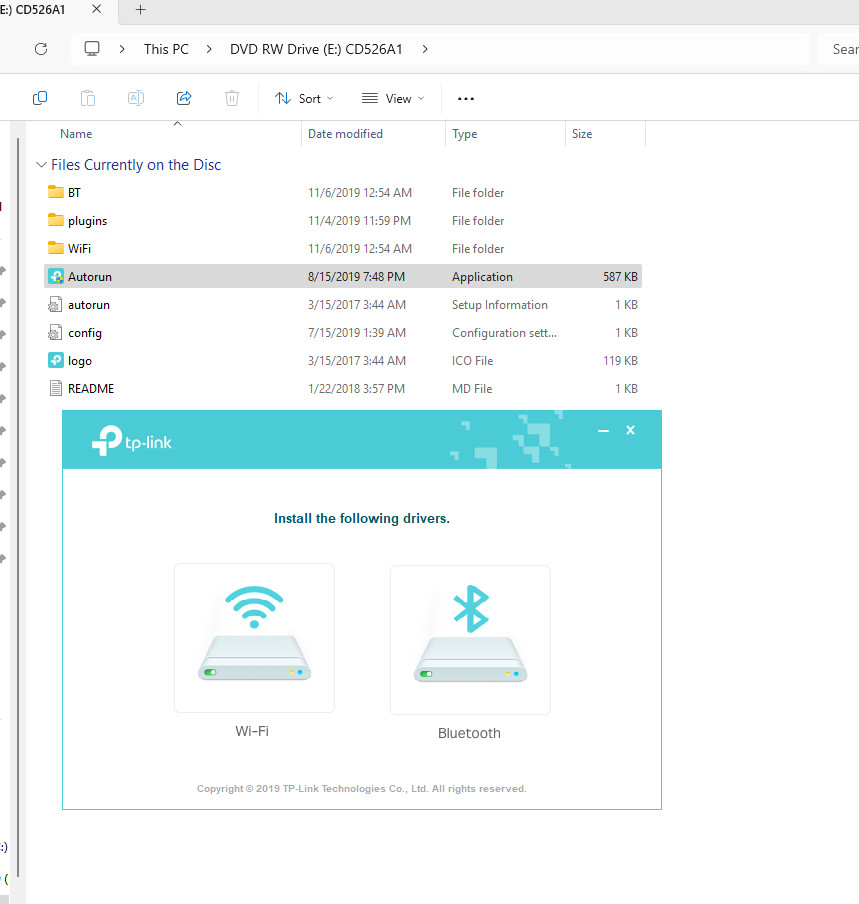 TP-LINK Resource CD for Wireless Products P/N: CD526A1
