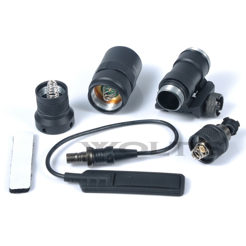 M300B Scout Light Tactical Torch Flashlight 400 Lumen LED Light w/ Tail Switch