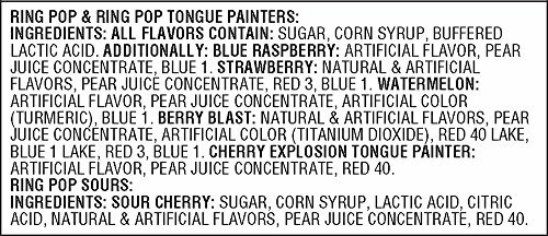 Ring Pop Individually Wrapped Bulk Variety Party Pack (24 Count)