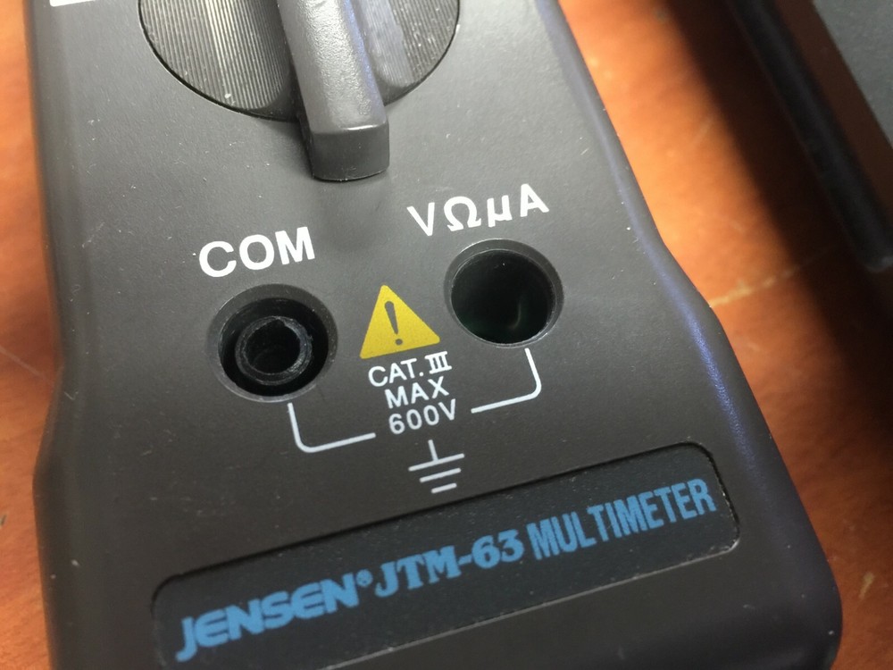 jensen jtm-63 multimeter true rms