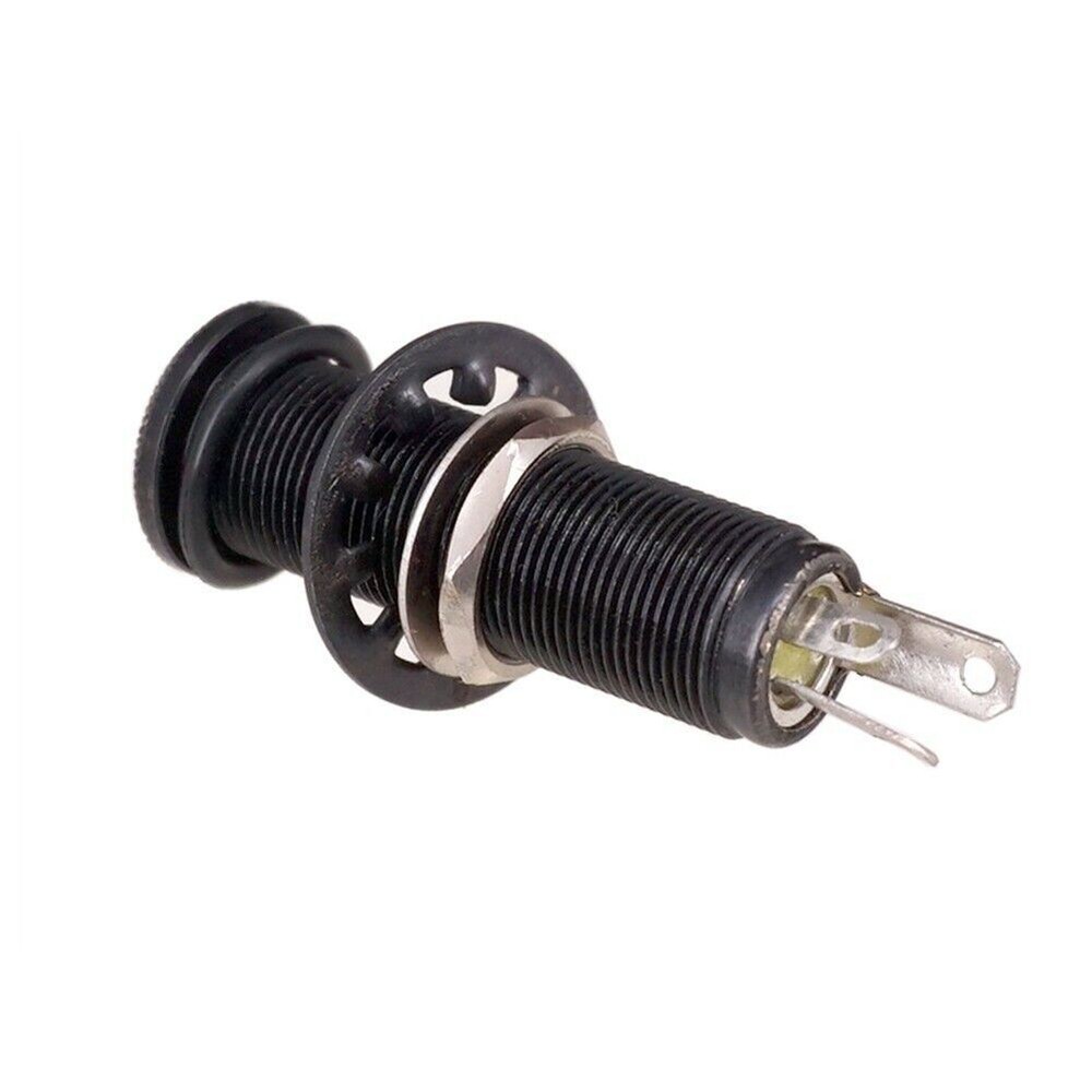 Input/Output Mono Barrel Jack Socket Stereo Flush Mount For Electric Guitar Bass