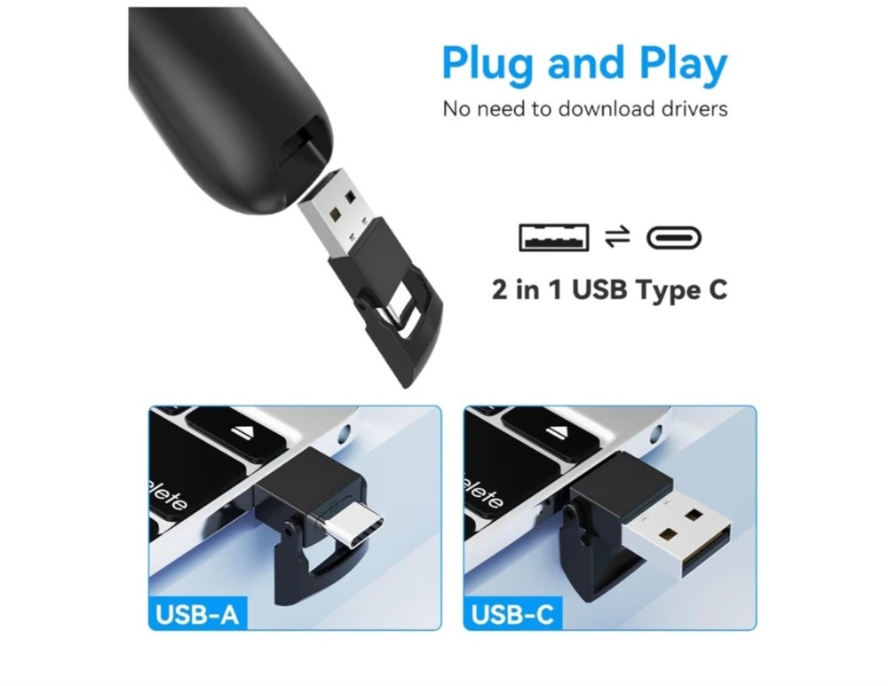 Presenter Powerpoint Clicker Presenting Remote With Laser
