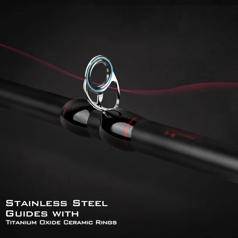 Royale Advantage 7’3” MH Fast Casting Rod IM6 Graphite 2-Pc + Extra Tip EVA PTS