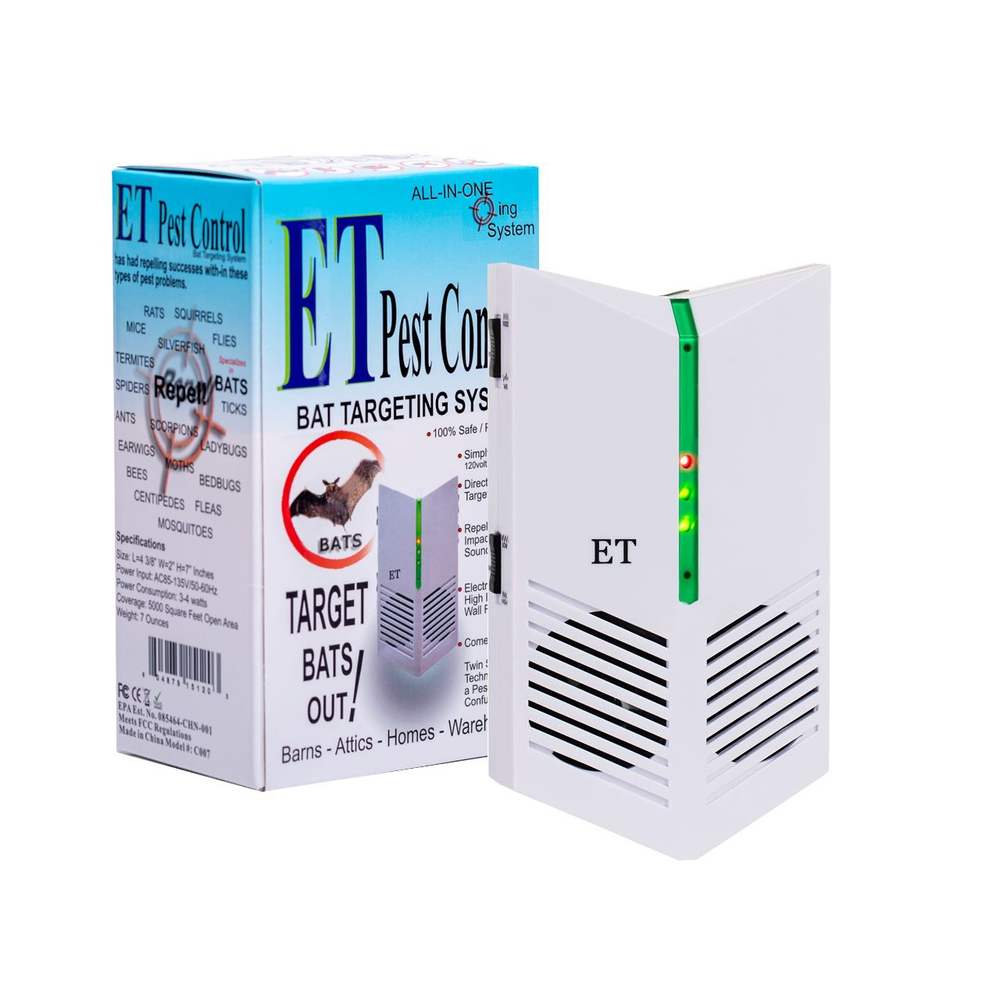 ET Pest Control (Bat Targeting System) | Bat Control | Safely Repel bats