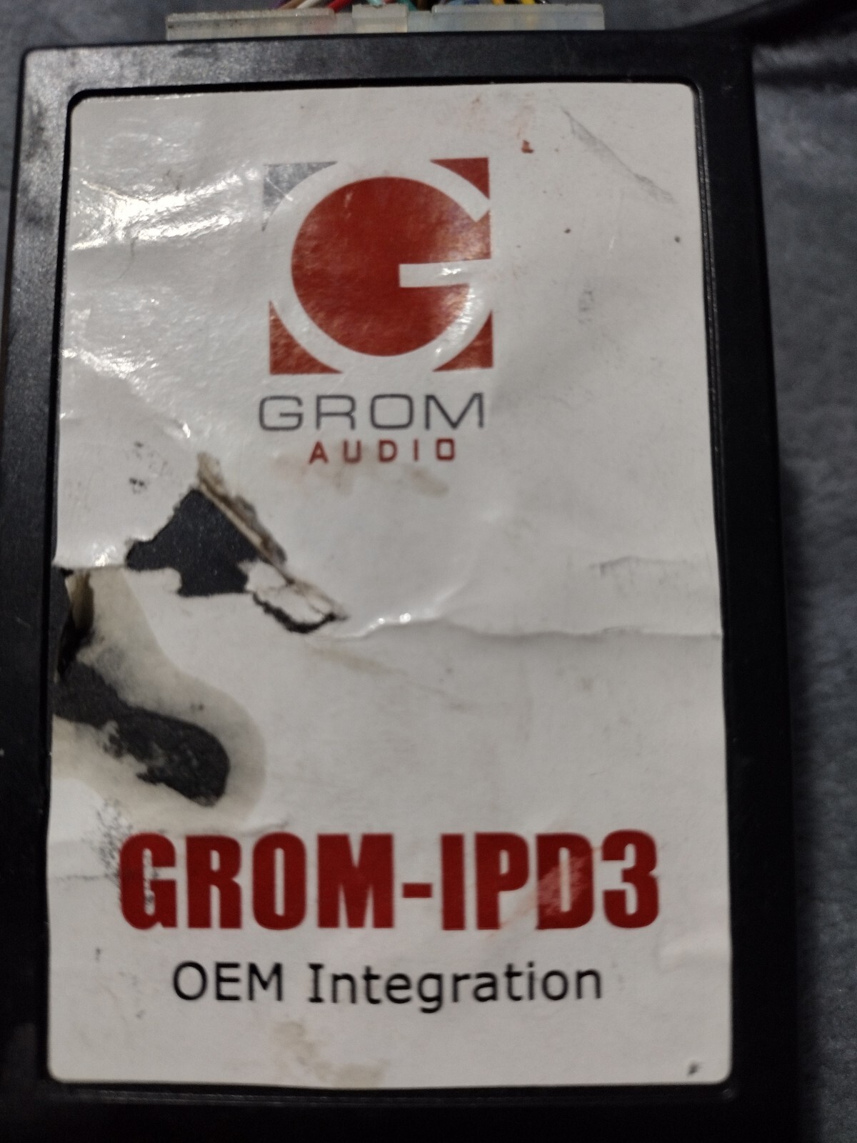 Grom GROM-IPOD V3 Adapter GROM-IPD3 OEM Car Radio Integration (No iPhone Cable)