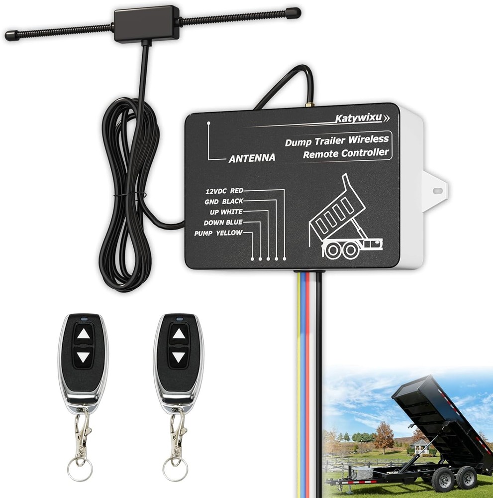 Upgraded Wireless Dump Trailer Remote Controller