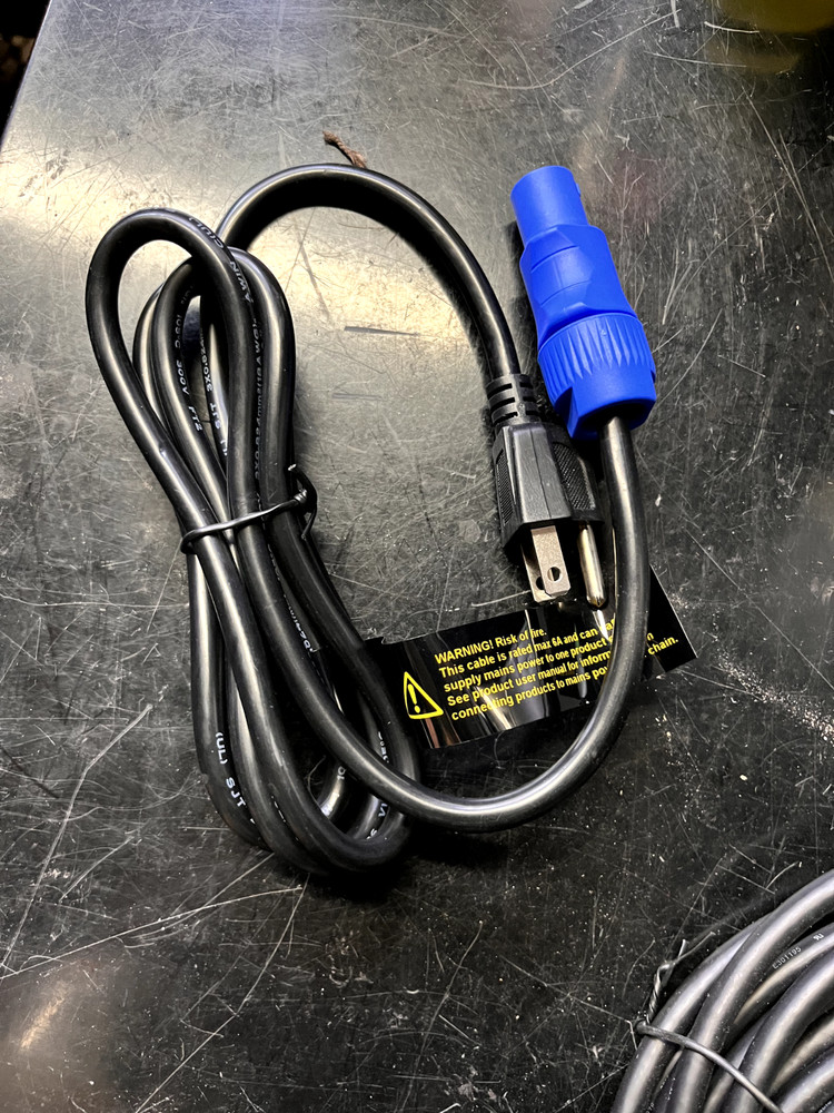 Powercon Edison Cable