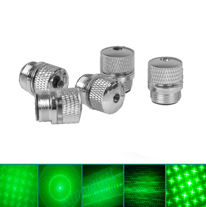 5Pcs/set Green Laser 303 Pointer Pen Tip Powerful Device Laser Flashlight Head