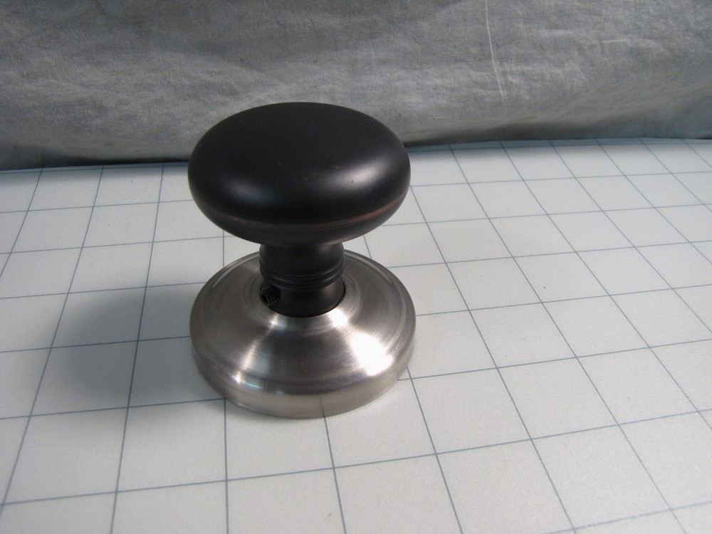 Fustion Hardware B00DJSGAW / D-01-A5-E-ORB Single Half Round Dummy Knob NEW
