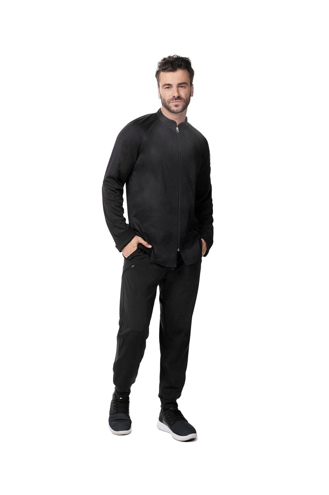Chef Works mens Nepal Chef Coat Large Black