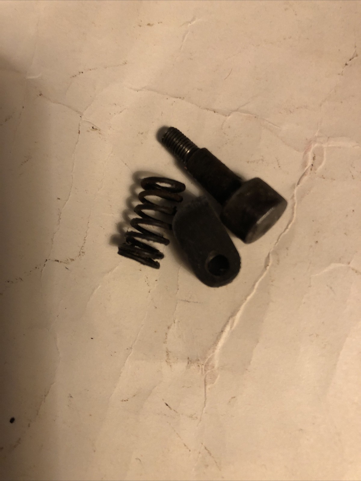 WW2 Japanese bayonet CATCH & Button Toyoda Jidoshoki SEISAKUSHO WWII Japan Part