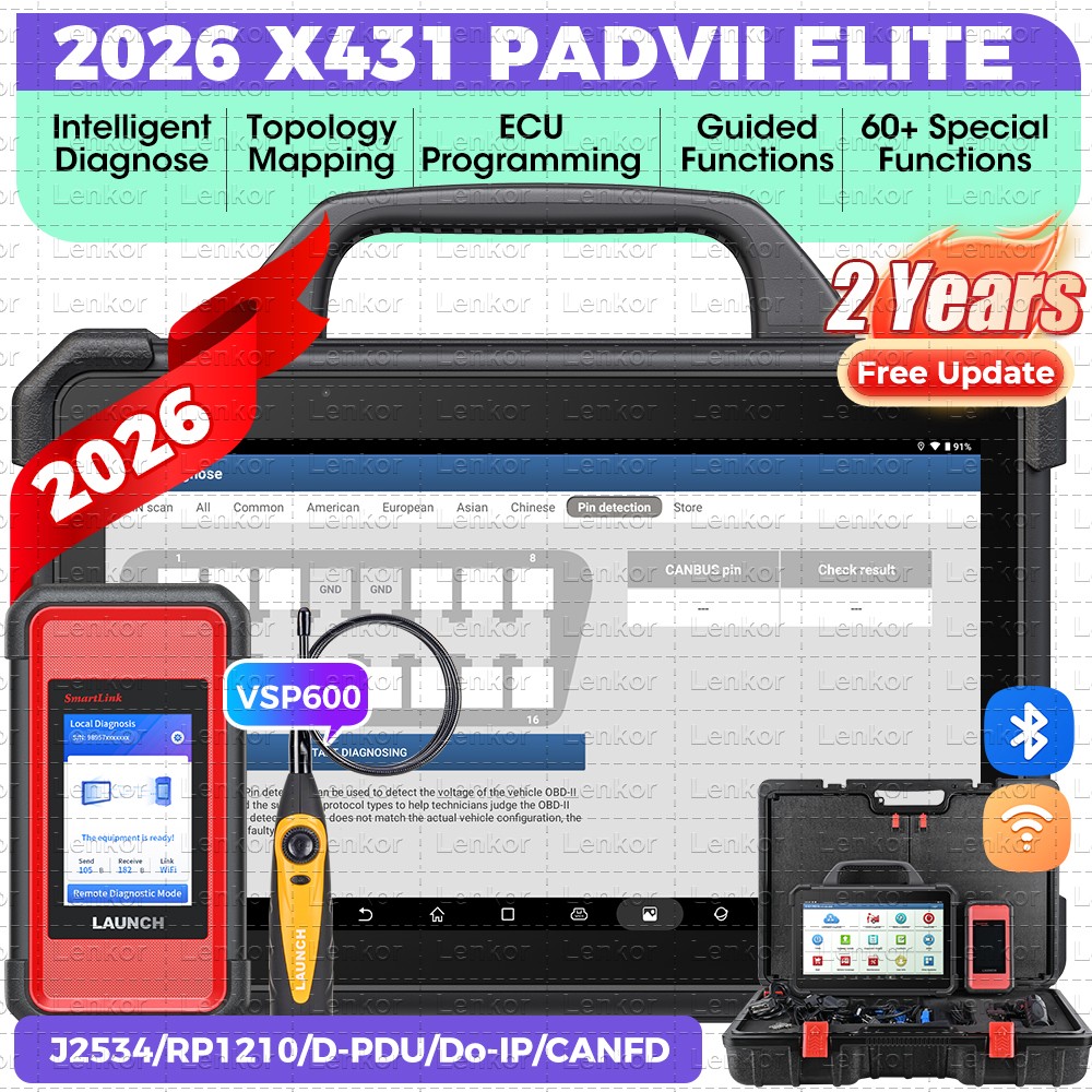 LAUNCH X431 PAD VII ELITE PAD 7 PRO Diagnostic Scanner Key Programming Coding