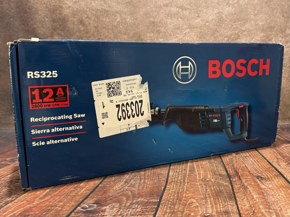 BOSCH RS325 120V 12A Variable Speed Reciprocating Saw