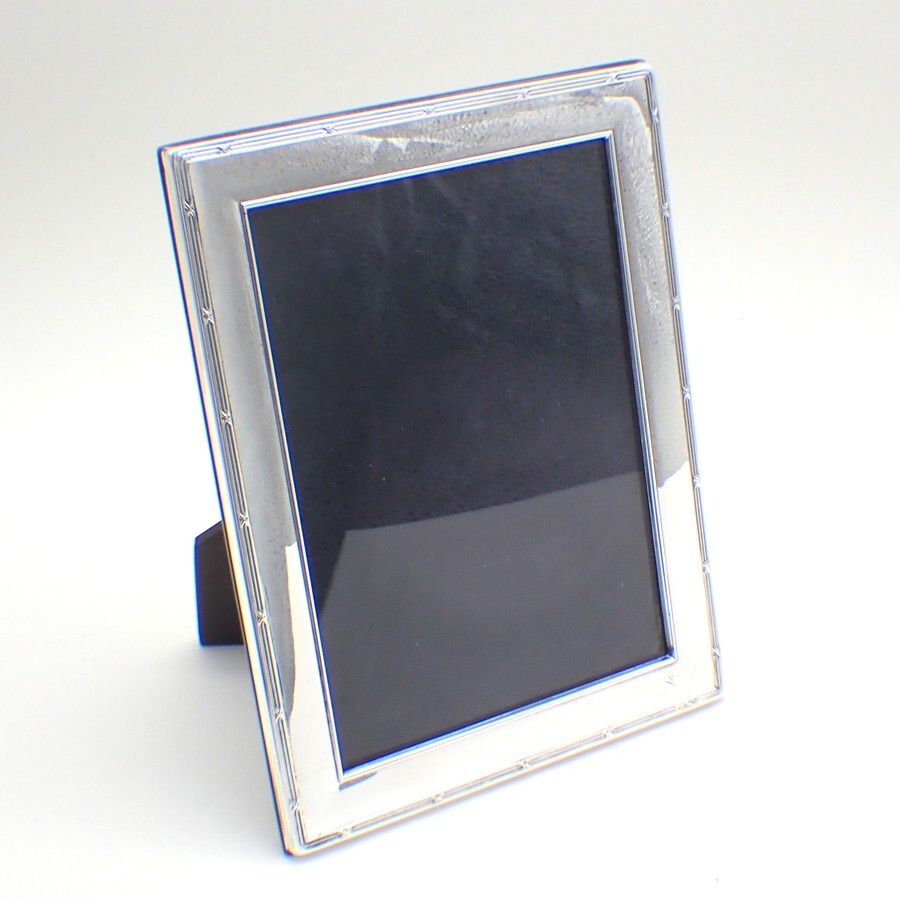 Rectangular Picture Frame Sterling Silver Sheffield 2001