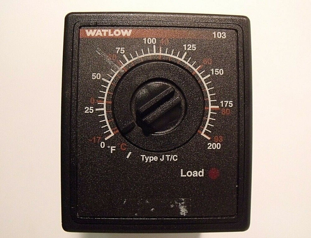 Watlow 103E-1618-1000 Series 103 ON/OFF Temperature Controller: 120VAC, Type J