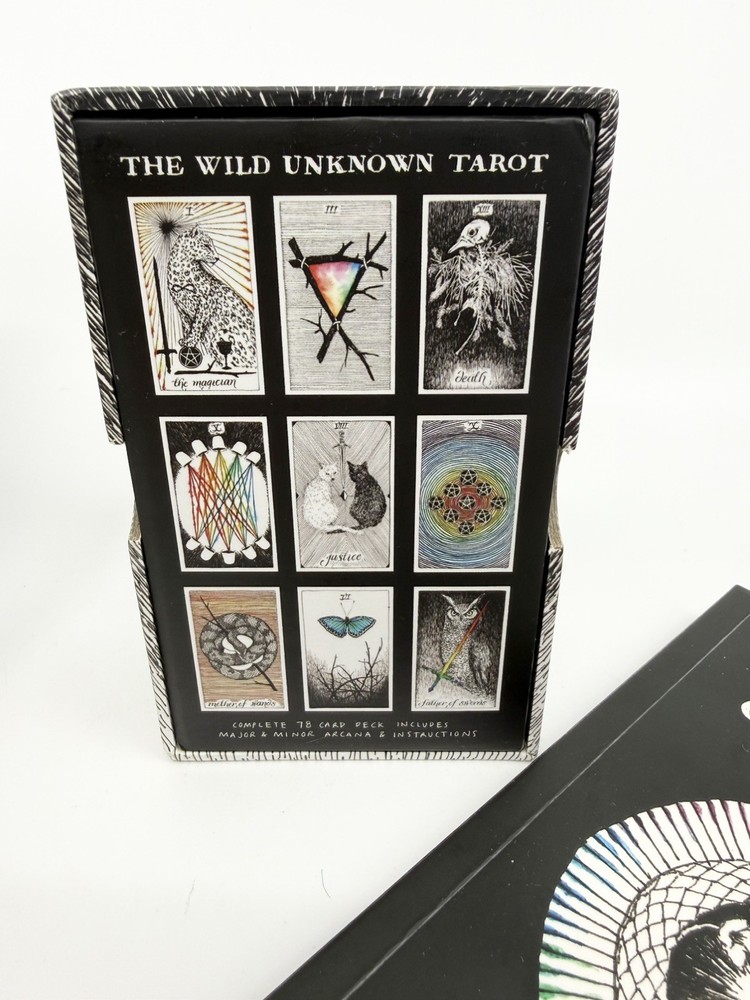 The Wild Unknown Tarot FIRST Edition Kim Krans Independently Published Guidebook