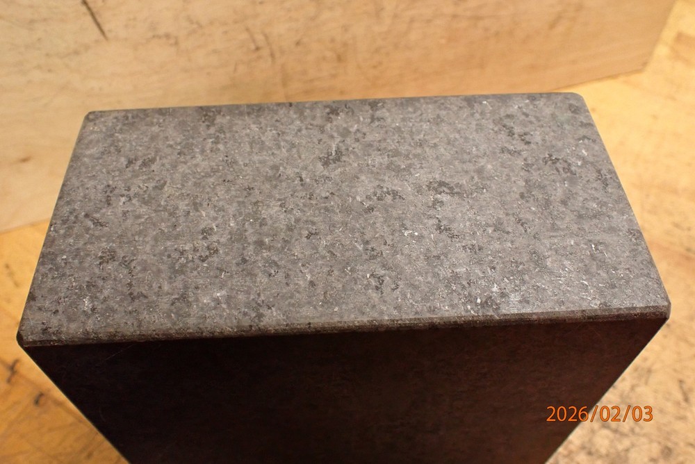 OLDER CHALLENGE GRANITE ANGLE BLOCK PLATE MACHINIST TOOL