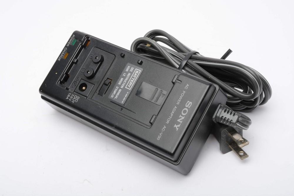 Sony AC-V30 AC Adapter/charger combo, Genuine