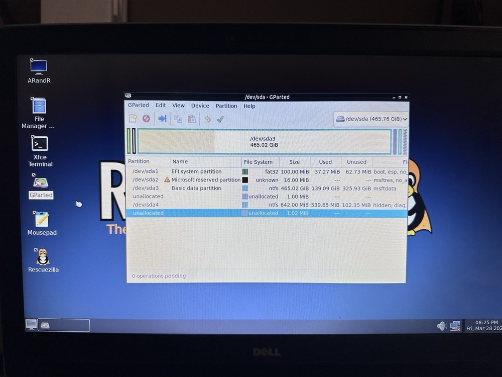 Rescuezilla 8Gb Bootable USB System Recovery Clone Partition Flash Drive