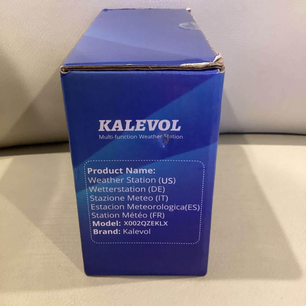 KALEVOL Multi-Function Weather Station With Wireless Remote Sensor