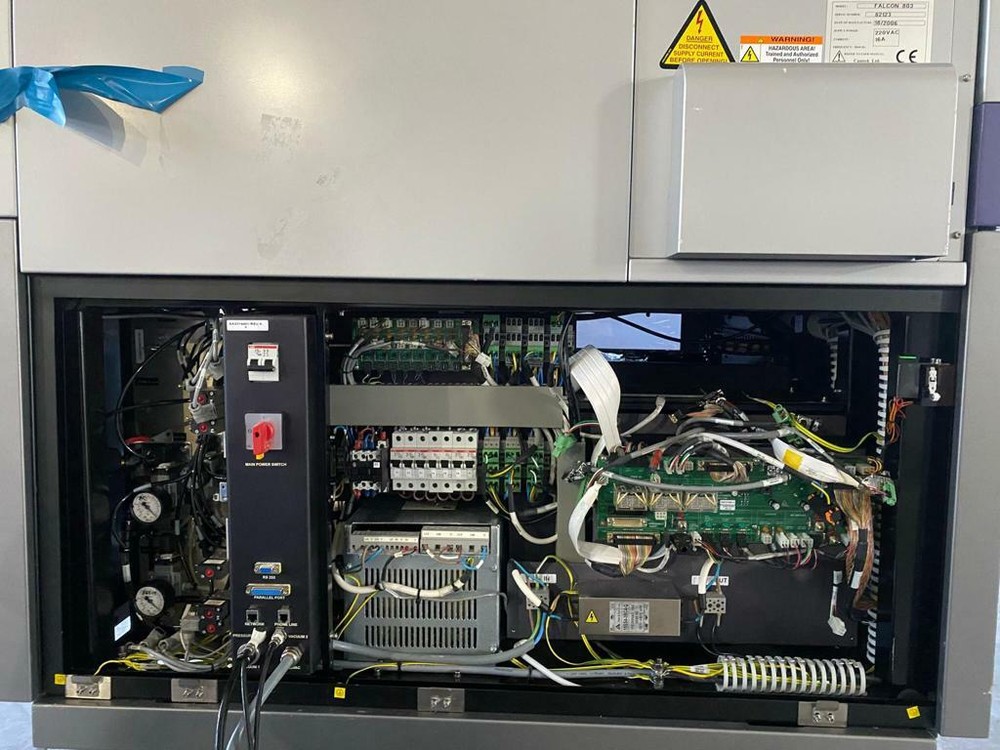 Camtek Falcon 803 Automatic Optical Inspection System + Brooks FabExpress Loader