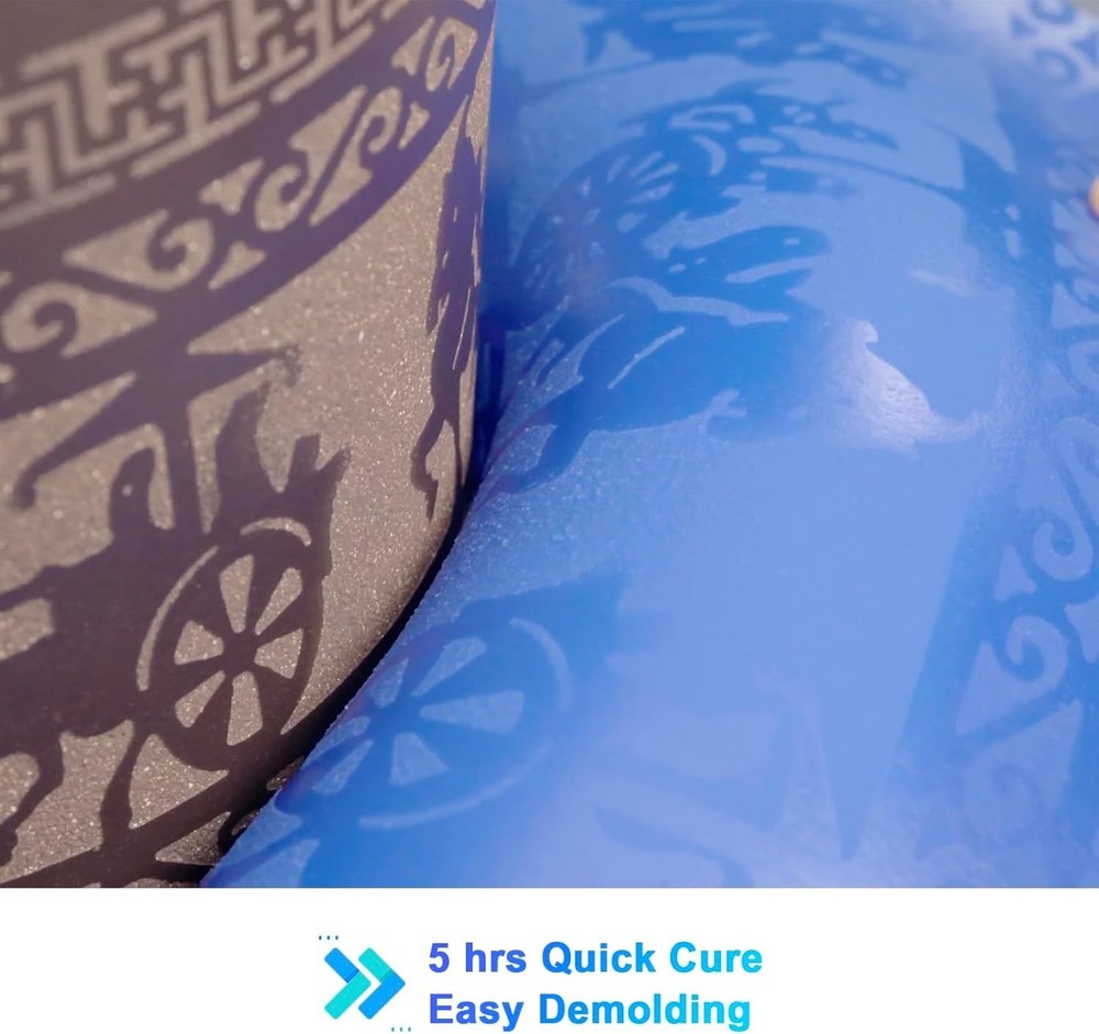 High Strength Sapphire Blue Silicone
