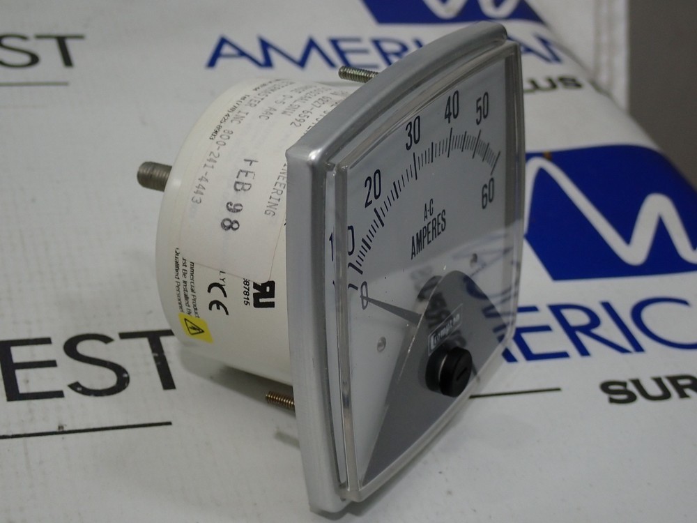 Crompton Instruments 016-02AA-LSNW Range 0-5 AAC Panel Meter