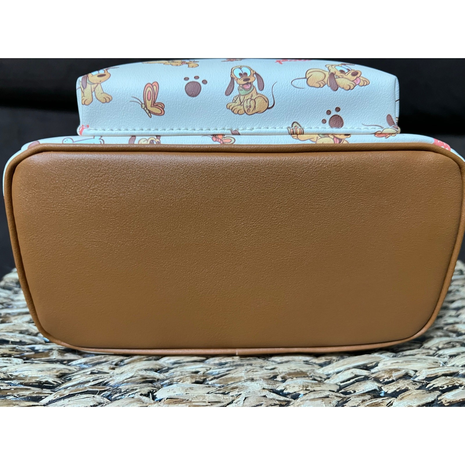 NEW Loungefly Disney Baby Pluto Mini Backpack Wallet Set