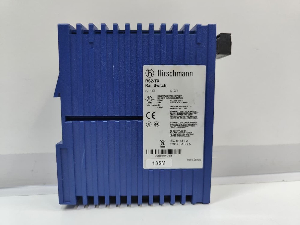NEW Hirschmann RS2-TX Ethernet Switch , VS#29