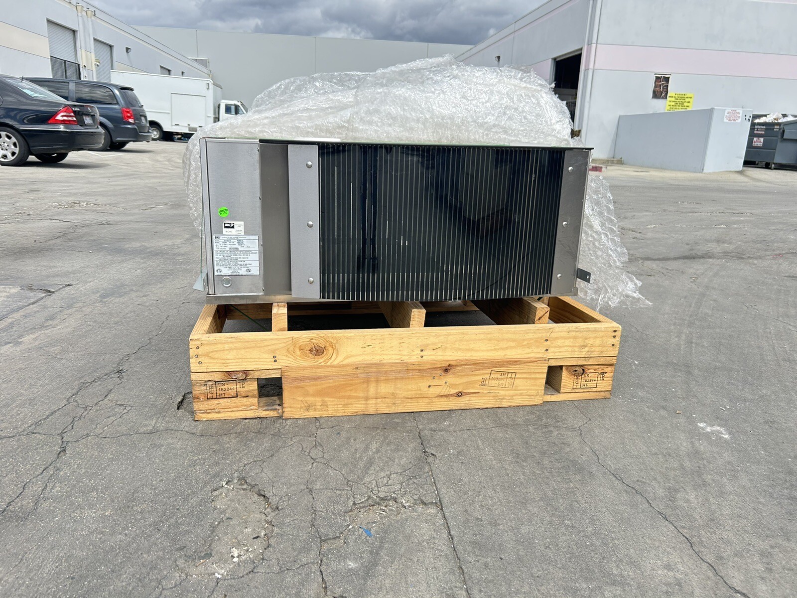 BKI VGH-8 Ventless Exhaust System BRAND NEW NEVER INSTALLED