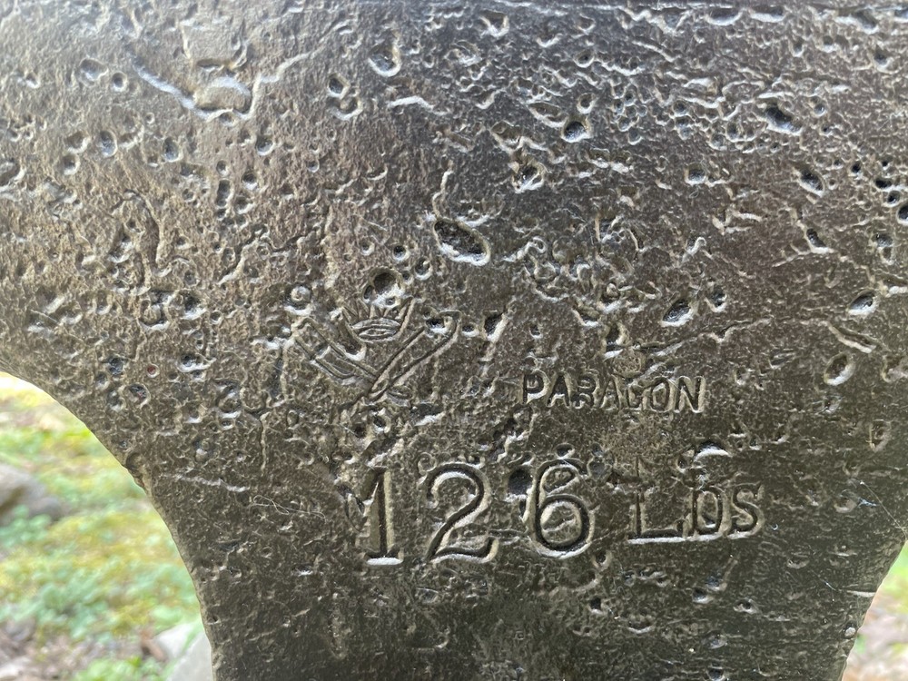 SODERFORS PARAGON SWEDEN 126 Lb. Anvil- Excellent Condition!