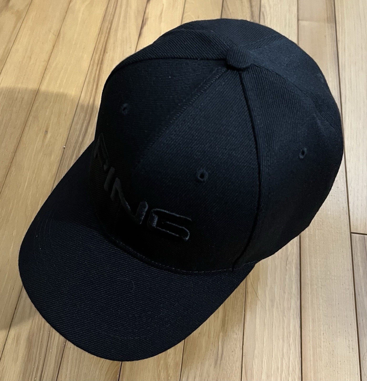 Golf Hat. Ping Black Baseball Cap. *** A cost-effective hat & gift!