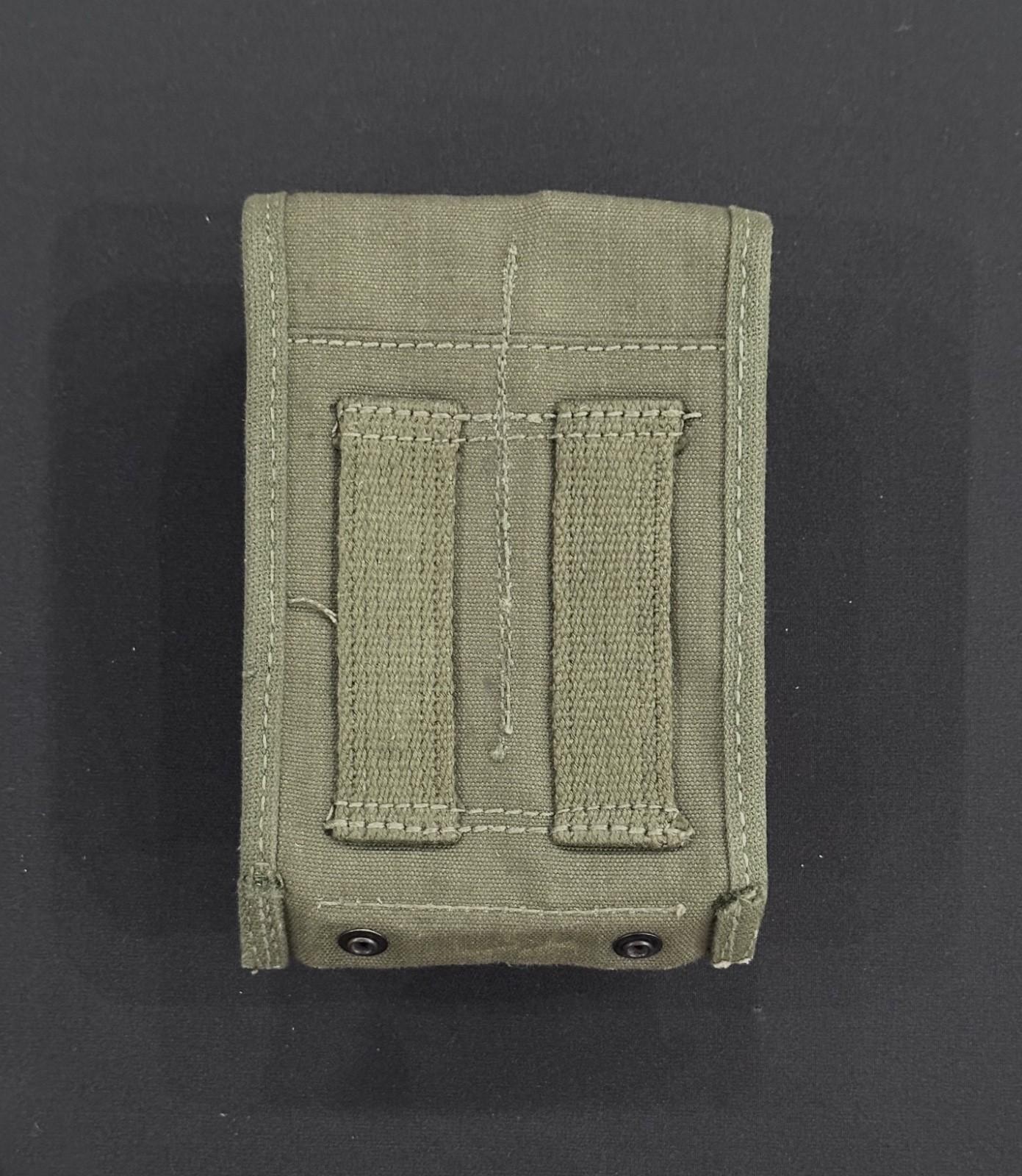 Korean War Era M1 Carbine Magazine Pouch J.Q.M.D. 1950 30RD (Olive Drab)