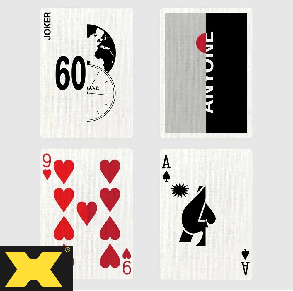 Anyone Worldwide: Split Dot and Cap Playing Cards