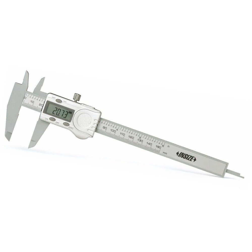 Insize 1139-150 Plastic Digital Caliper Range 0-150mm/0-6"