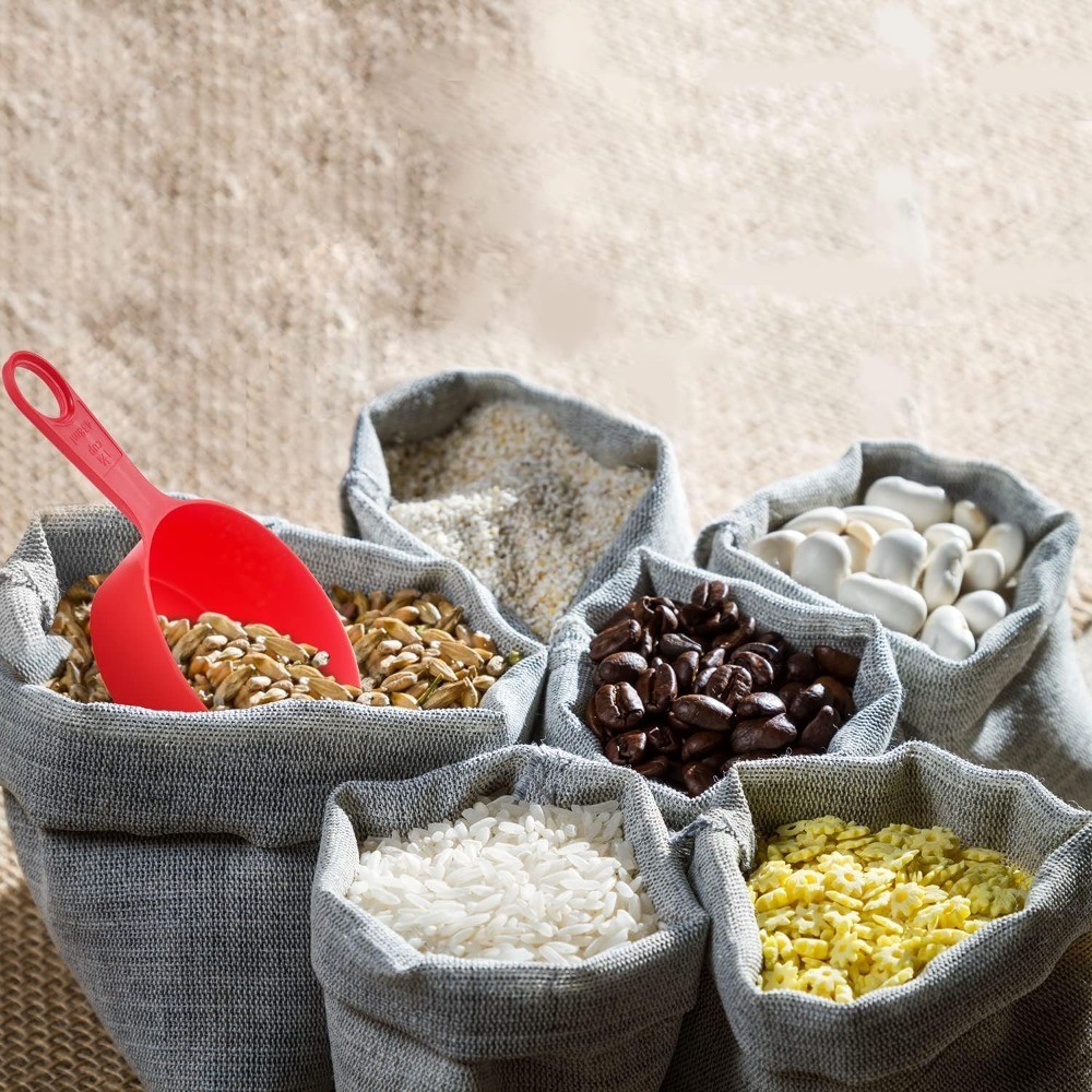 Large Capacity Stackable Measuring Cups Set 3 Piece for Dry and Liquid