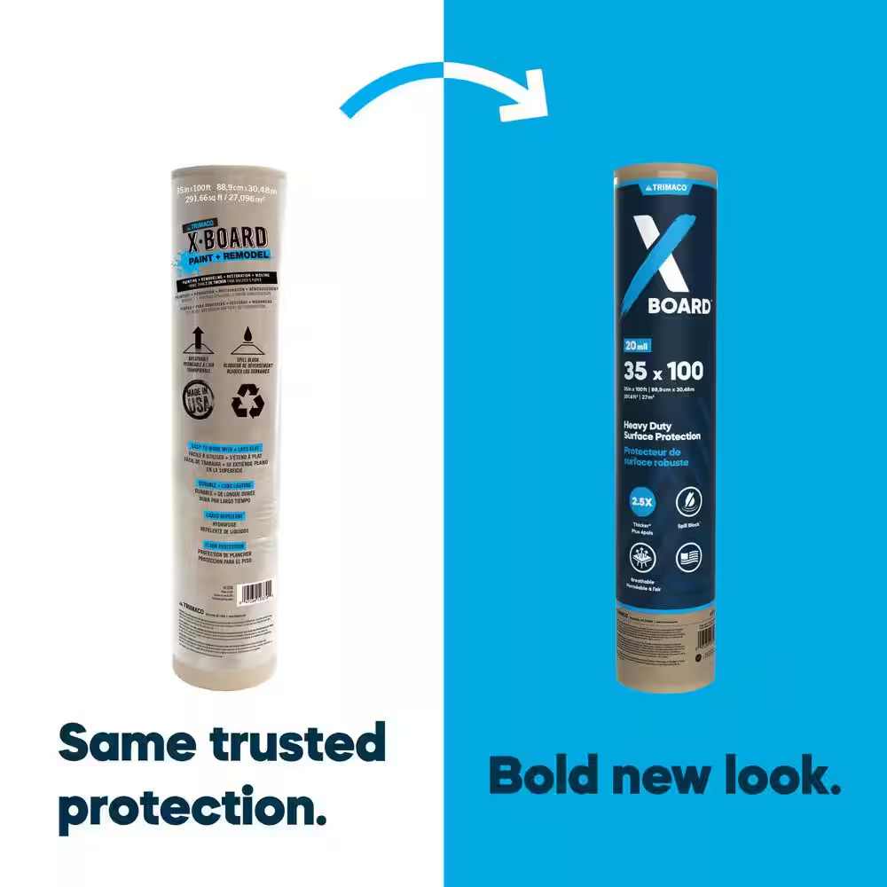 3 Ft. W X 100 Ft. L X-Board Surface Protector Paper