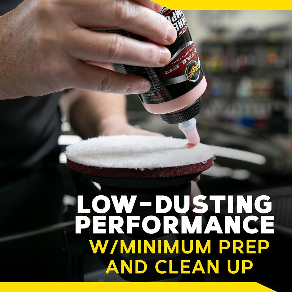 Meguiar'S DA 6” Microfiber Cutting Disc, Microfiber Pads Compatible with a DA Po