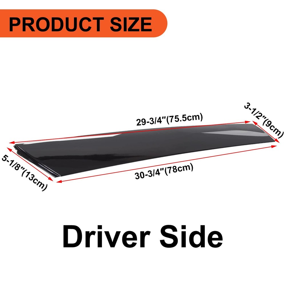 Windshield A-Pillar Trim Panel Compatible with 2010-2013 Kia Soul Replacement...