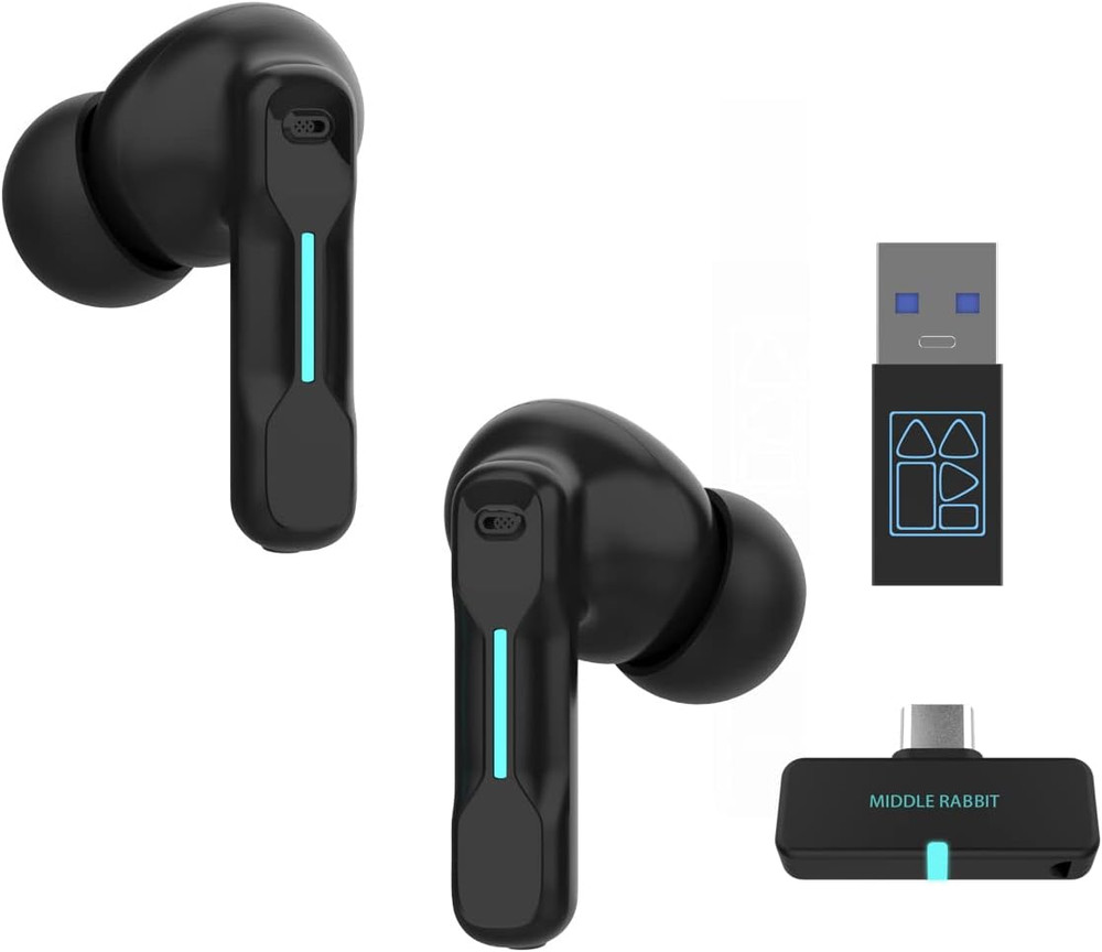 SW4 Pro Wireless Earbuds for Pc/Computer/Laptop/Mobile - Dongle & Bluetooth - 20