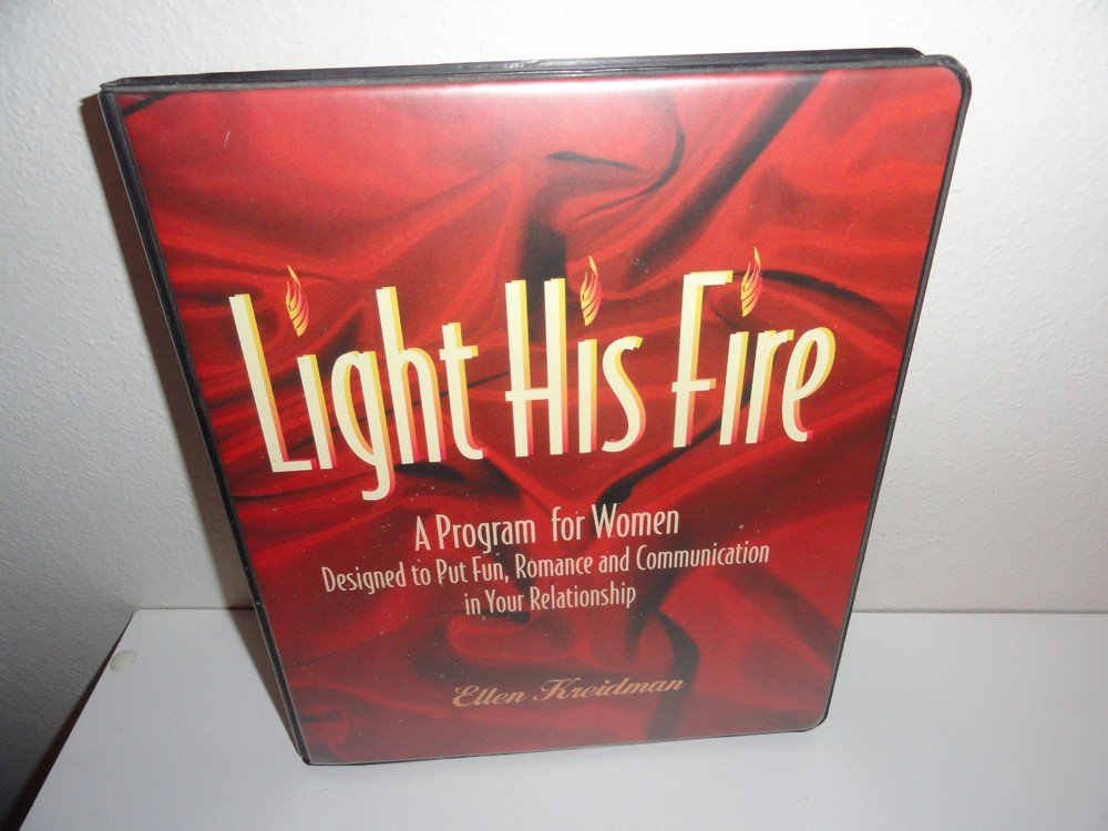 "LIGHT HIS FIRE" CASSETTE PROGRAM FOR WOMEN FROM ELLEN KREIDMAN