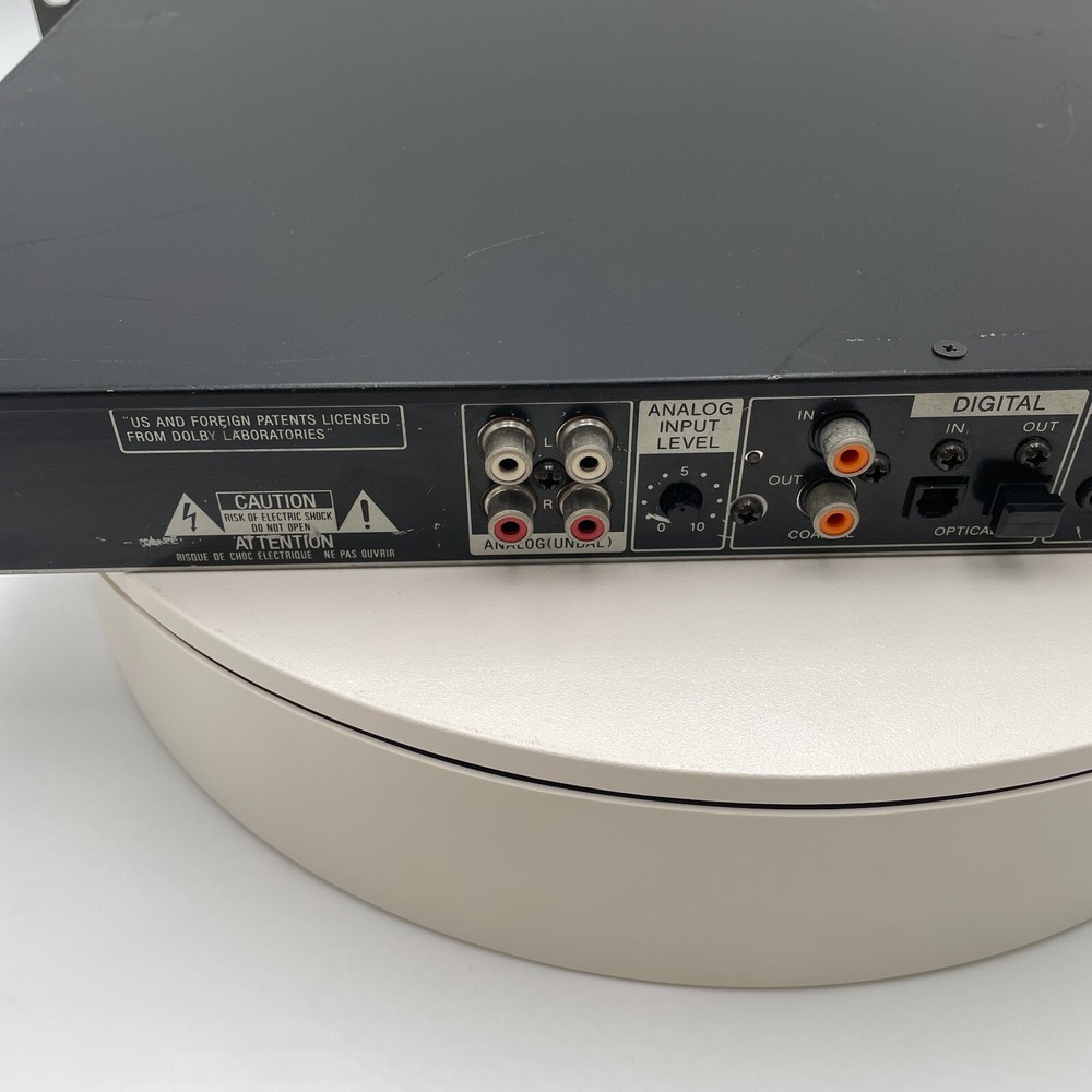 SONY MDS-E12 Professional MD LP Recorder Player Great Condition Working