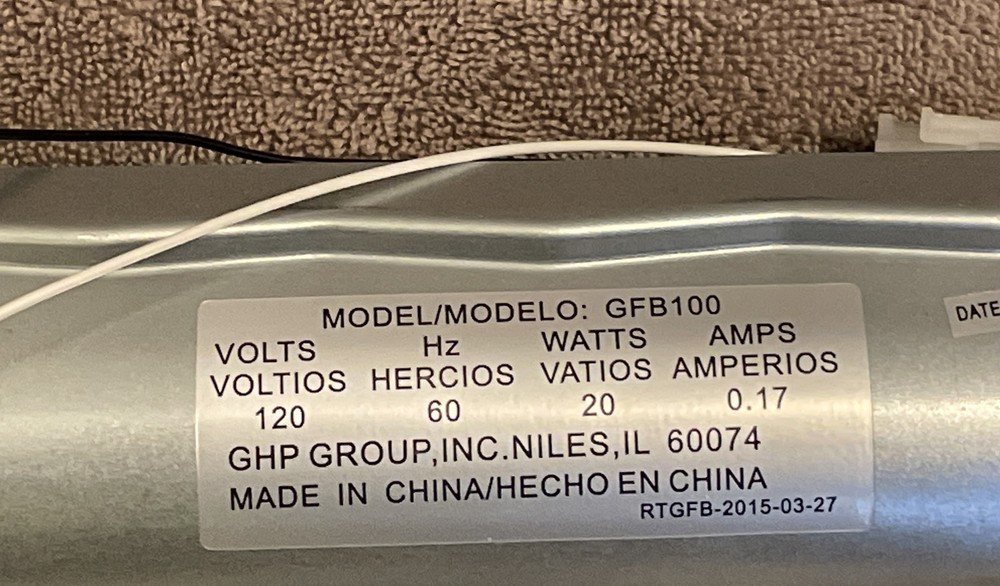 GFB100 Vent-Free Fireplace Blower