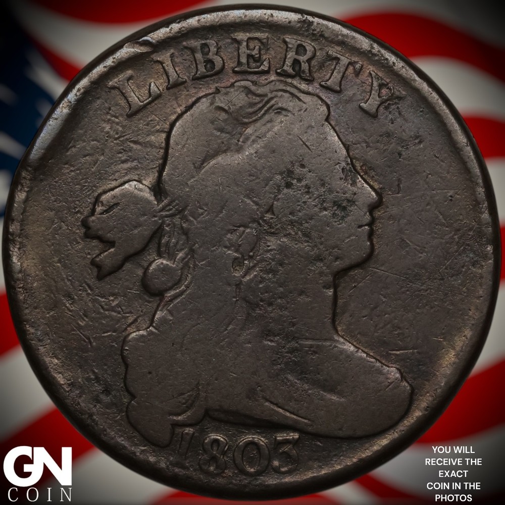 1803 Draped Bust Large Cent A2355