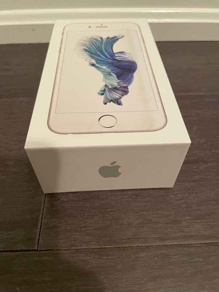 Apple iPhone 6S Silver - BOX ONLY! 128GB MKQF2LL/A
