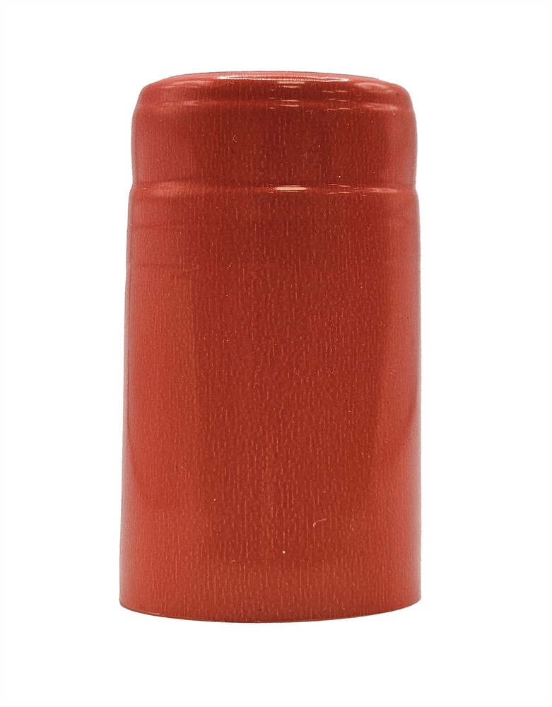 Orange PVC Shrink Capsules-30 Per Bag