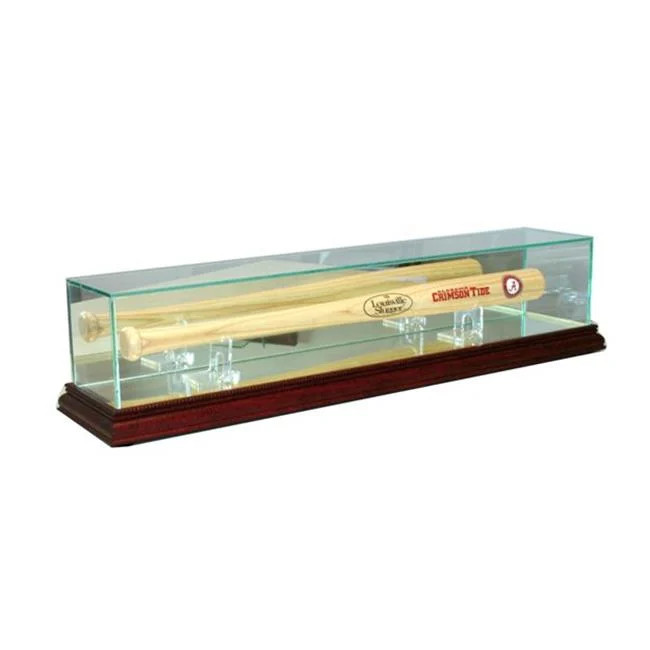 Perfect Cases MNIBSBT-C Mini Bat Display Case- Cherry