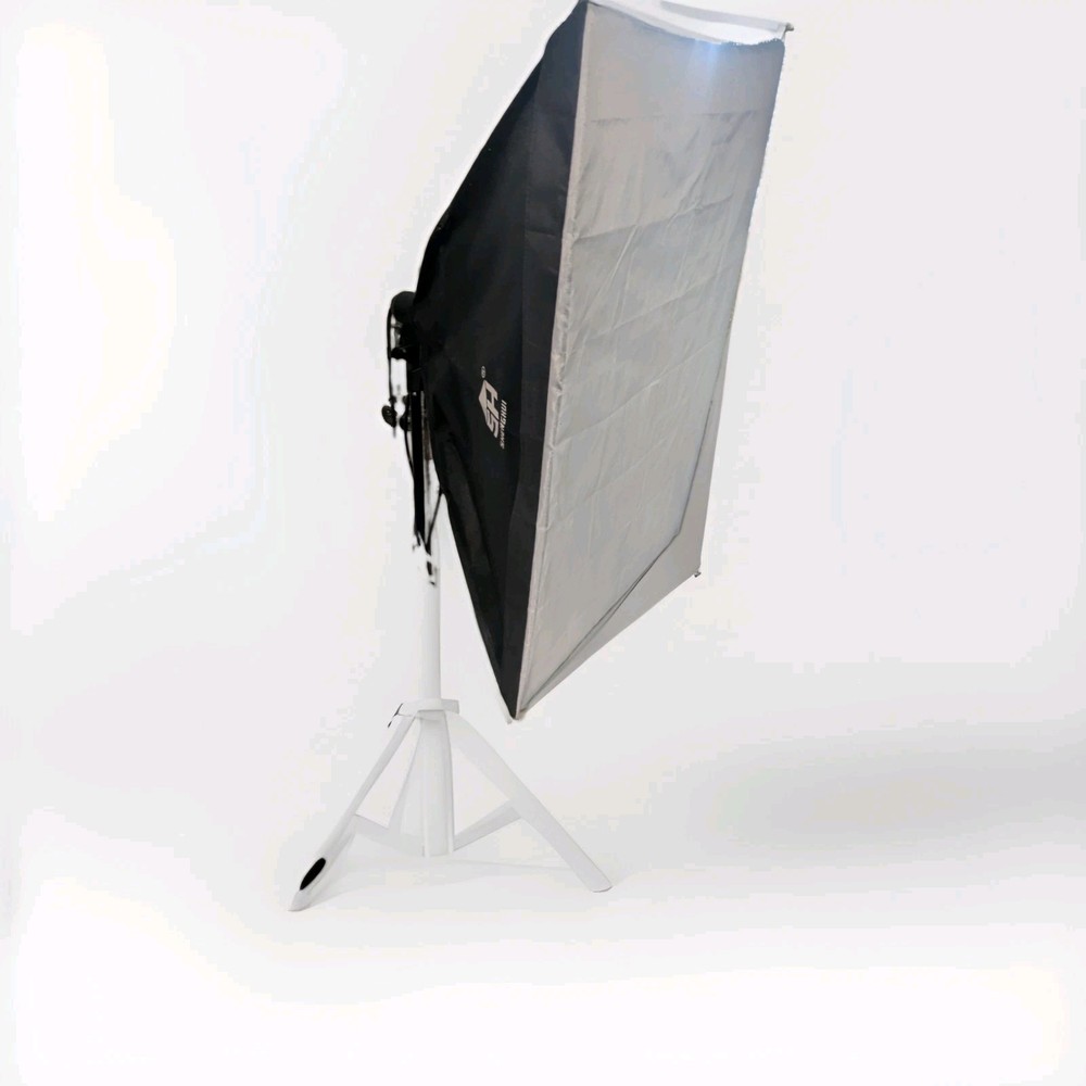 2: portable Softbox Square/Rectangle Black/White Photo Studio Lights